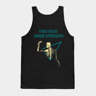 Find Your Inner Strength - Skeleton Flex Tank Top